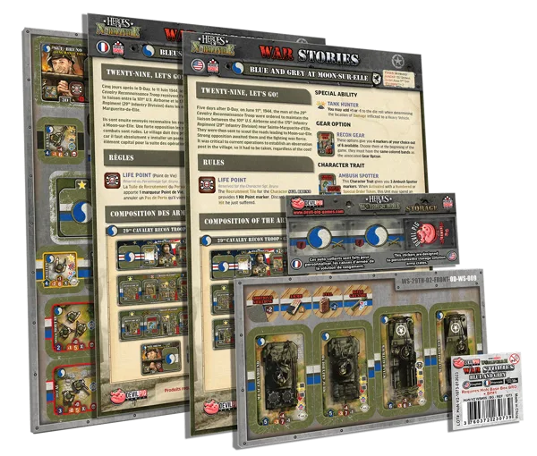 Heroes of Normandie: War Stories #01 – Blue and Grey at Moon-sur-Elle