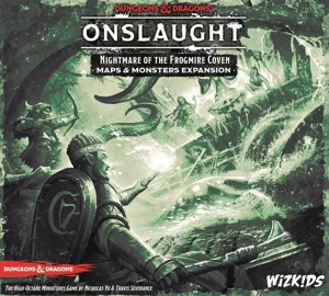 Dungeons & Dragons: Onslaught – Nightmare of the Frogmire Coven: Maps & Monsters Expansion box cover