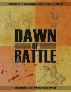Dawn of Battle: Designer's Edition box cover