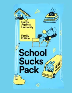 Cards Against Humanity: Family Edition – School Sucks Pack box cover