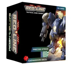 REDLINE: Battle of Neom – Precise Strike expansion deck box cover