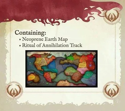 Cthulhu Wars: Nine to Eleven Player Earth Map