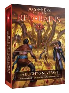 Ashes Reborn: Red Rains – The Blight of Neverset box cover