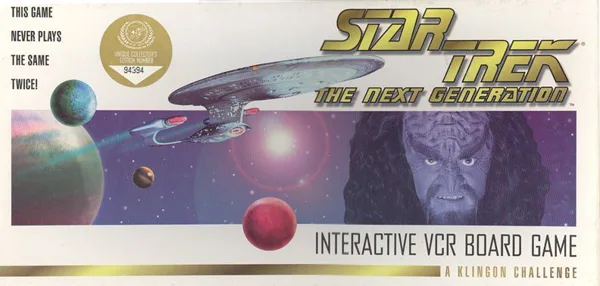 Star Trek: The Next Generation – Interactive VCR Board Game – A Klingon Challenge