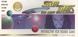 Star Trek: The Next Generation – Interactive VCR Board Game – A Klingon Challenge box cover