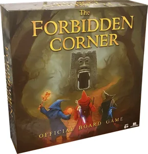 The Forbidden Corner Official Board Game box cover