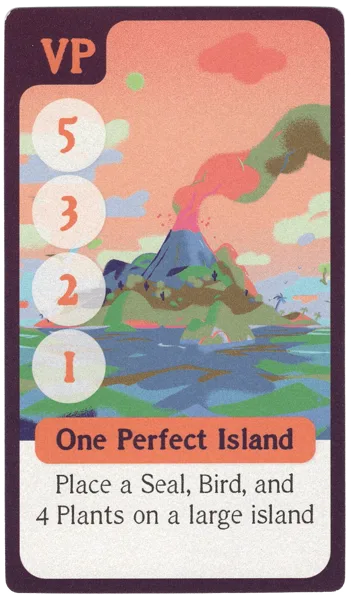 Emerge: Promo 01 – One Perfect Island Goal Card