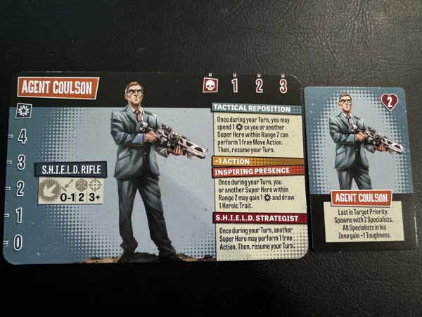 Marvel Zombies: A Zombicide Game – Agent Coulson Promo Cards