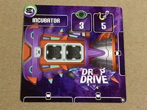 Drop Drive: Incubator Promo Card box cover