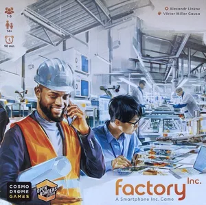 Factory Inс.: A Smartphone Inc. Game box cover