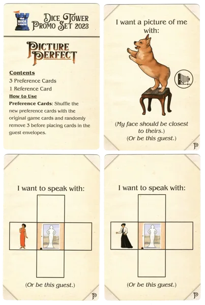 Picture Perfect: Dice Tower Promo Set 2023
