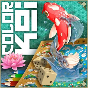 Color Koi box cover
