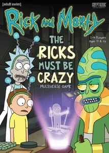 Rick and Morty: The Ricks Must Be Crazy Multiverse Game box cover