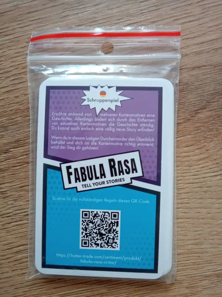 Fabula Rasa Schnupperspiel