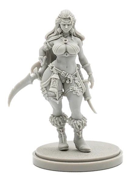 Kingdom Death: Monster – Mirrorstone Earrings  & Fierce Paint Promo Cards