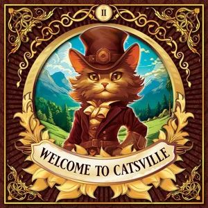 Welcome to Catsville box cover
