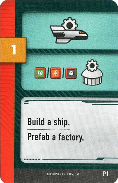 Evacuation: P1 – Dice Tower 2024 Promo Card