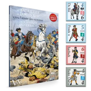 Les batailles de Louis XIV, 1703 l'année des victoires: Höchstädt, Speyerbach box cover