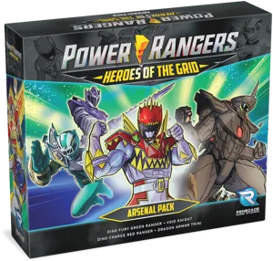 Power Rangers: Heroes of the Grid – Arsenal Pack box cover