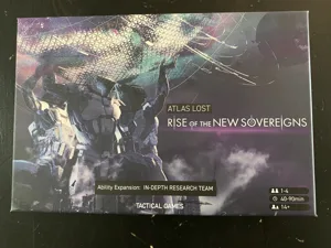 Atlas Lost: Rise of the New Sovereigns – Ability Expansion: In-Depth Research Team box cover