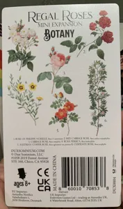 Botany: Regal Roses box cover