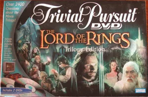 Trivial Pursuit: DVD – The Lord of the Rings Trilogy Edition box cover