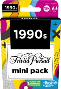 Trivial Pursuit Mini Pack: 1990s box cover