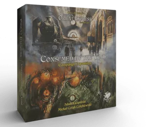 Horror on the Orient Express: The Board Game – Consumed by the Void Expansion box art