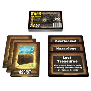 Incan Gold: New Dangers Expansion box cover