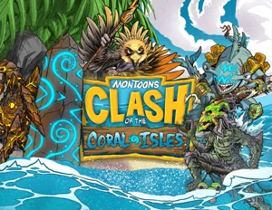 MonToons: Clash of the Coral Isles box cover