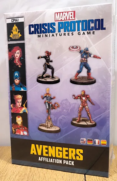 Marvel: Crisis Protocol – Avengers Affiliation Pack
