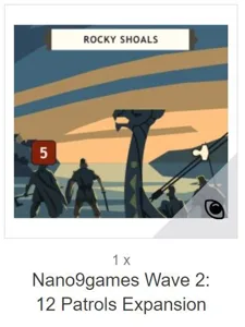 12 Patrols: Nano9games Wave 2 expansion box cover