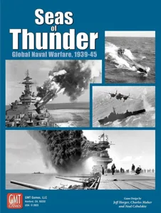 Seas of Thunder: Global Naval Warfare, 1939-45 box cover