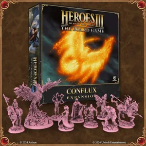 Heroes of Might and Magic III: The Board Game – Conflux Expansion box cover