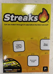 Streaks box cover