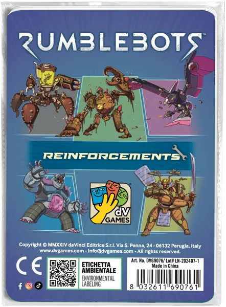Rumblebots: Reinforcements
