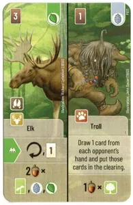 Forest Shuffle: Elk / Troll Promo Card box cover