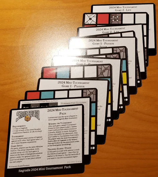 Sagrada: 2024 Mini-Tournament Pack