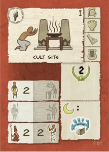 EPOS: A Gentes Game – Cult Site and Stand Assembly box cover