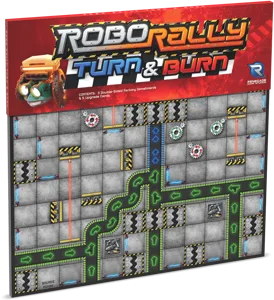 Robo Rally: Turn & Burn box cover