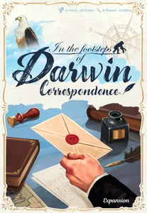 In the Footsteps of Darwin: Correspondence box cover