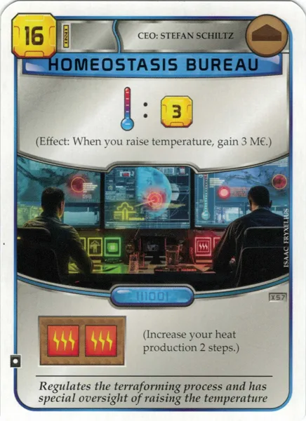 Terraforming Mars: Homeostasis Bureau Promo Card