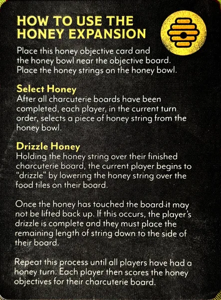 Charcuterie: Honey Expansion