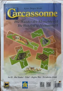 Carcassonne: The Wonders of Humanity Set II box cover