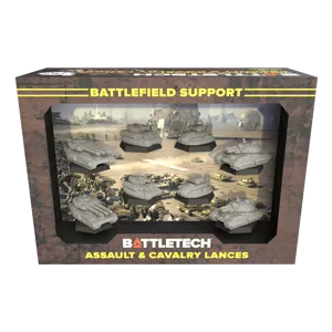 Battletech: Battlefield Support – Assault & Cavalry Lances box cover