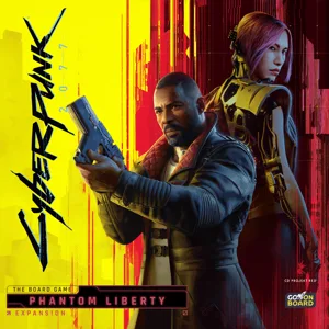 Cyberpunk 2077: The Board Game – Phantom Liberty box cover