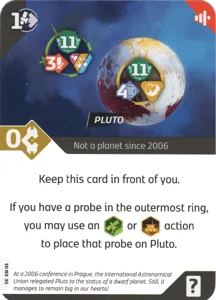 SETI: Search for Extraterrestrial Intelligence – Pluto Promo Card box cover