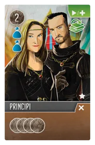 Viscounts of the West Kingdom: Principi Promo Card box cover