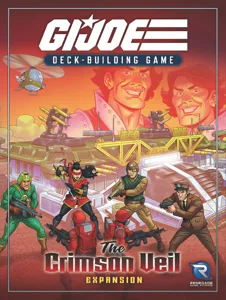 G.I. JOE Deck-Building Game: The Crimson Veil Expansion box cover