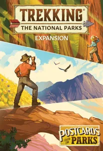 Trekking the National Parks: Postcards from the Parks box cover